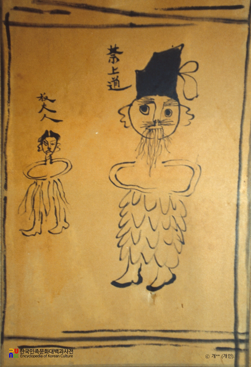 북제주 행원리 본향당의 무신도