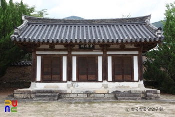 밀양 혜산서원 숭덕사 정면