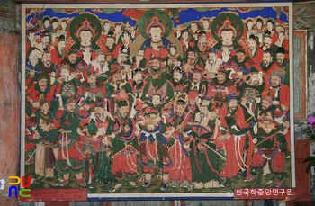 공주 마곡사 대광보전 신중도