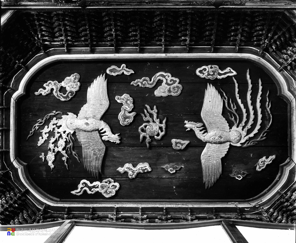 서울 창경궁 명정전 보개천장