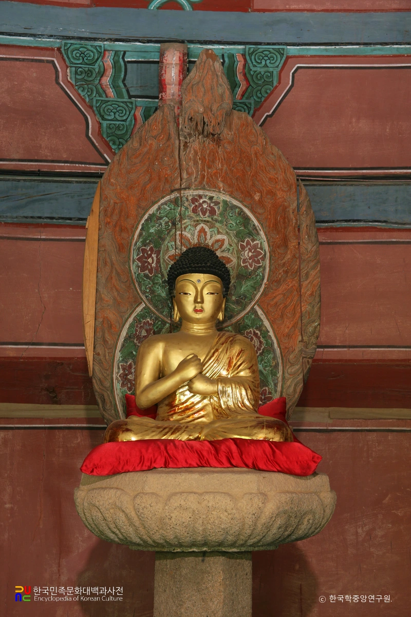 청양 장곡사 철조비로자나불좌상