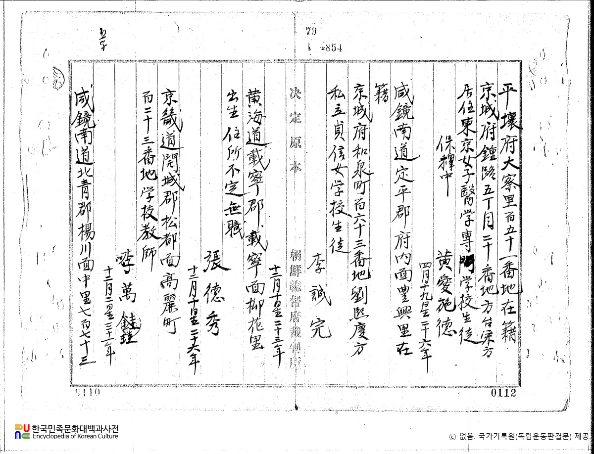 이성완(李誠完)　/　독립운동 관련 일제 판결문(19190804)