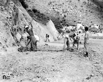 국토건설단　/　작업 현장