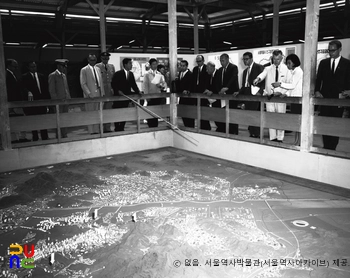 새서울백지계획　/　서울도시계획 전시장