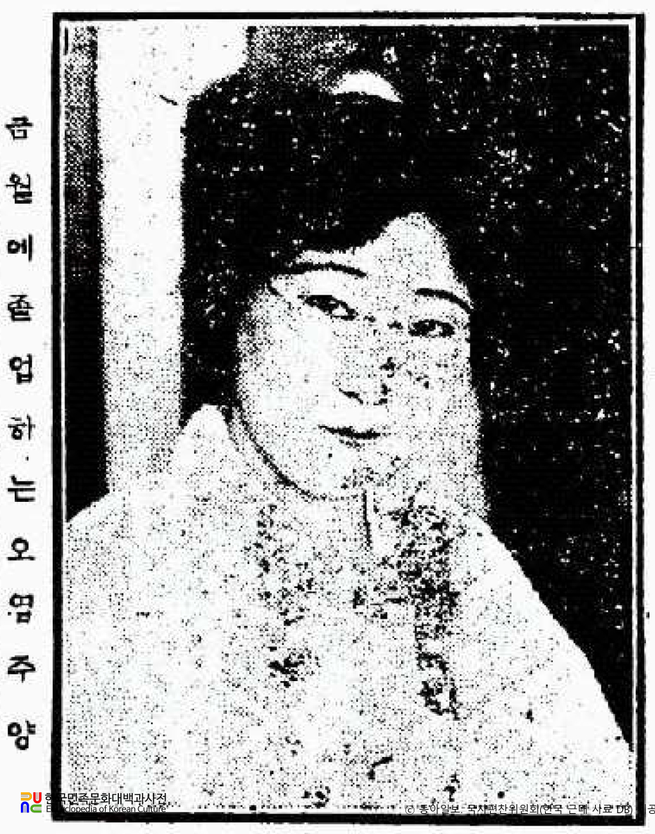 오엽주　/　관련 초상사진 (동아일보, 1926년 06월 25일)