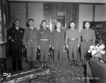 백인엽　/　군인 활동사진(중장 진급)