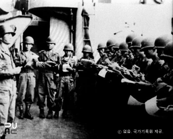 백인엽　/　군인 활동사진(인천상륙작전)