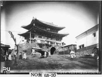 국립중앙박물관 소장 유리건판　/　평양 대동문