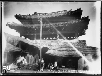 국립중앙박물관 소장 유리건판　/　평양 보통문