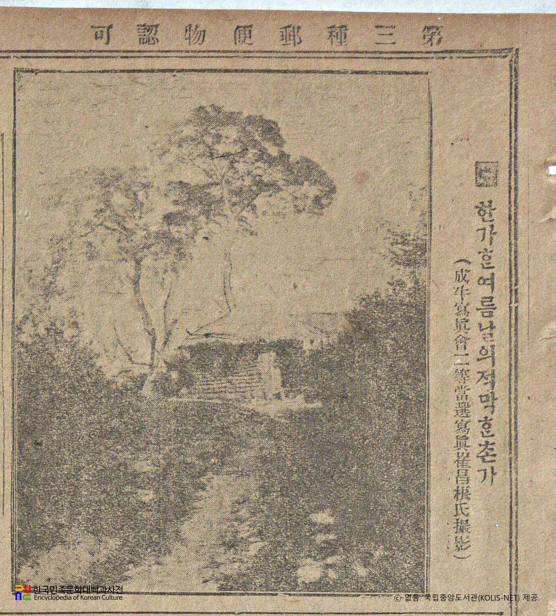 최창근 作 사진　/　한가한 여름날의 적막한 촌가