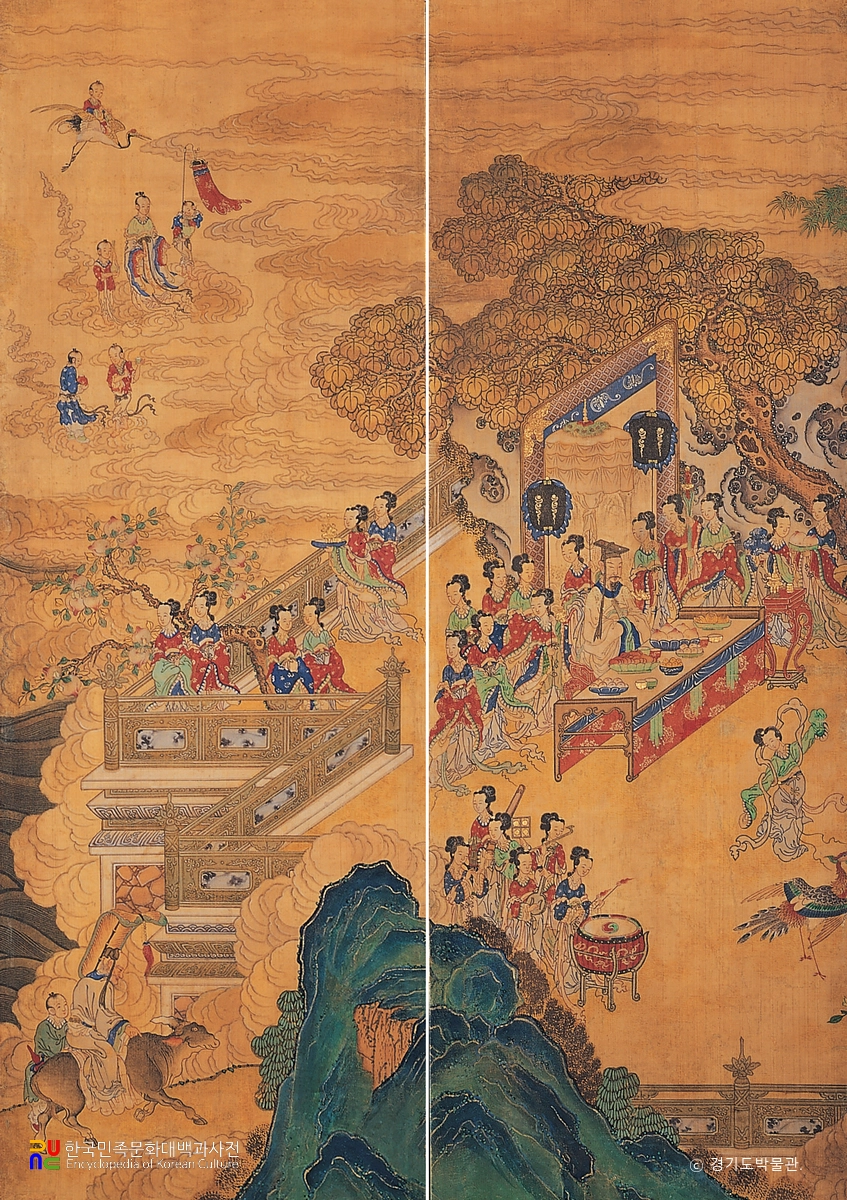 요지연도 5∼6폭