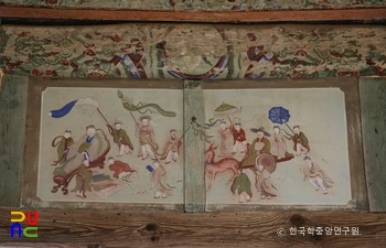공주 슬롯 카지노 대광보전 외부 벽화