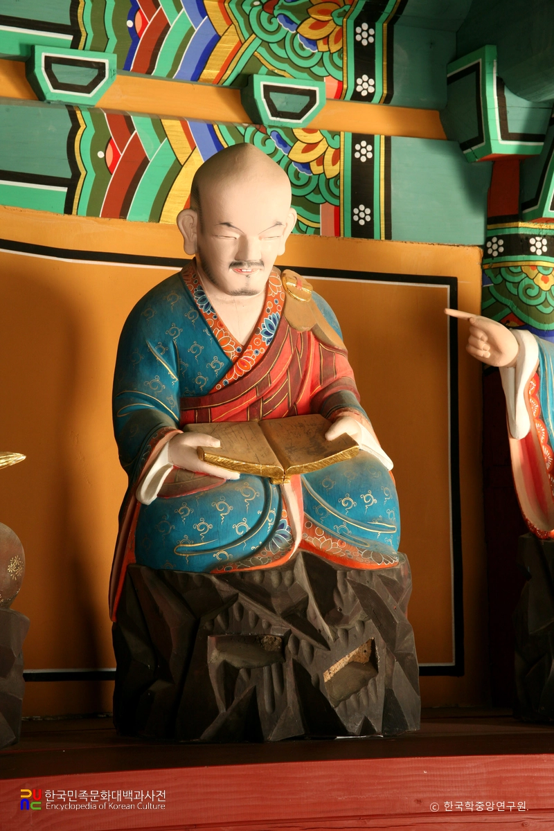 부안 개암사 응진전 16나한상