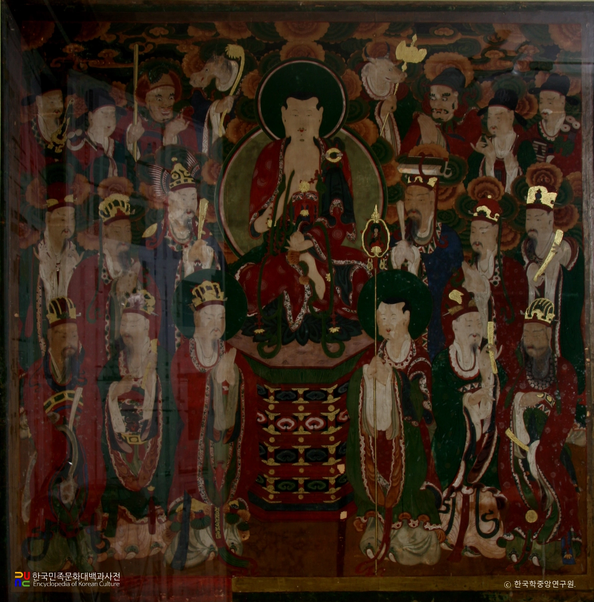 안동 대원사 소장 탱화 / 지장시왕도