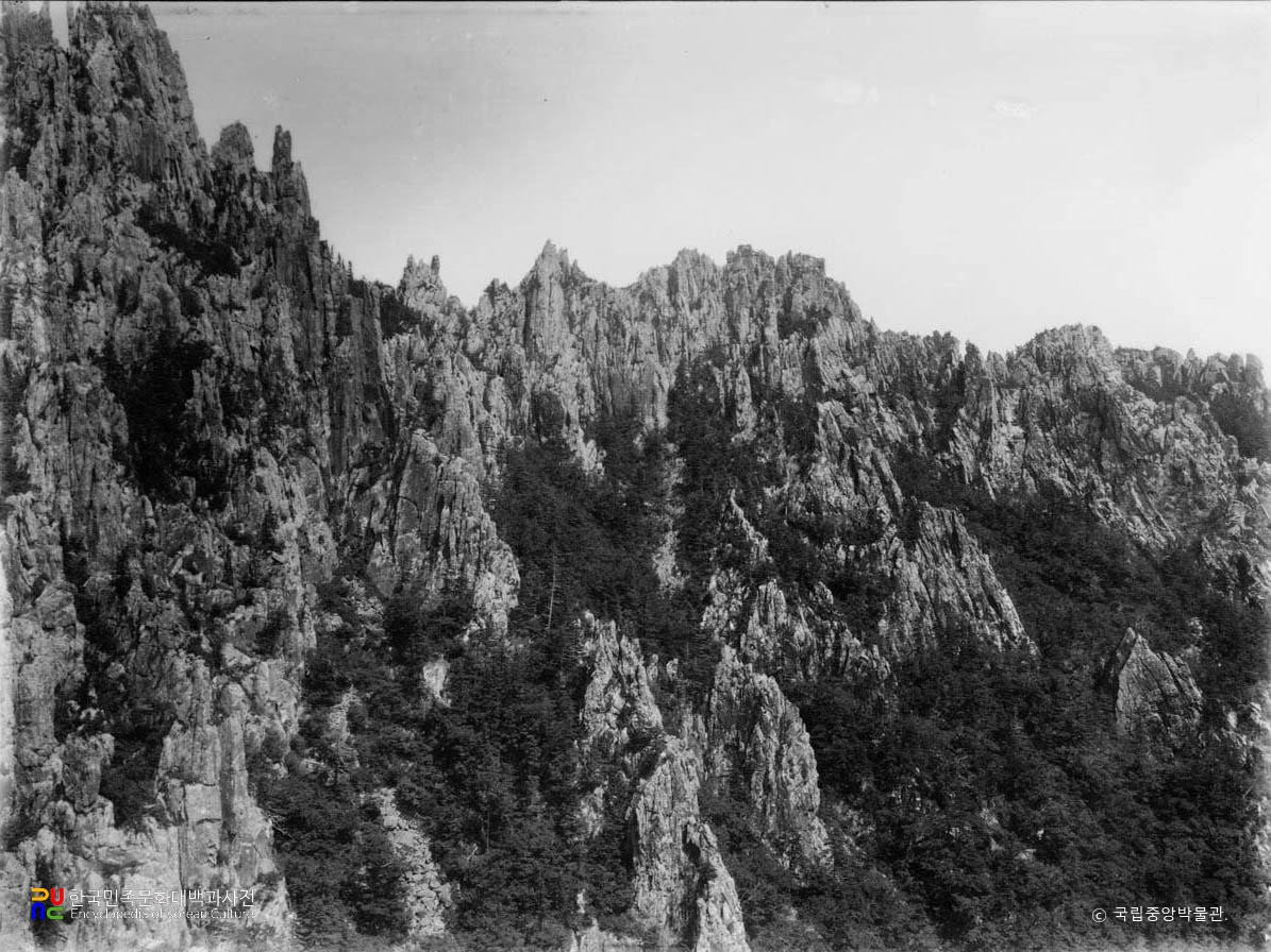 강원 고성 금강산 만물상