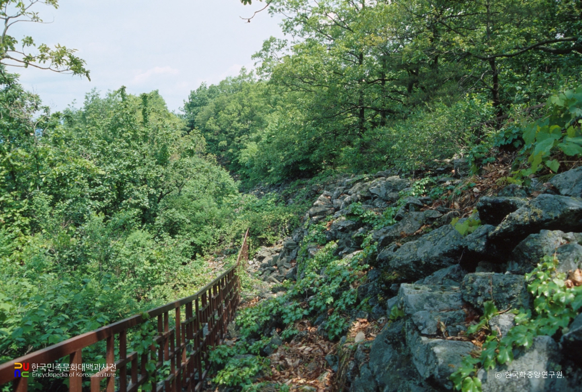 연기 금이성 성벽