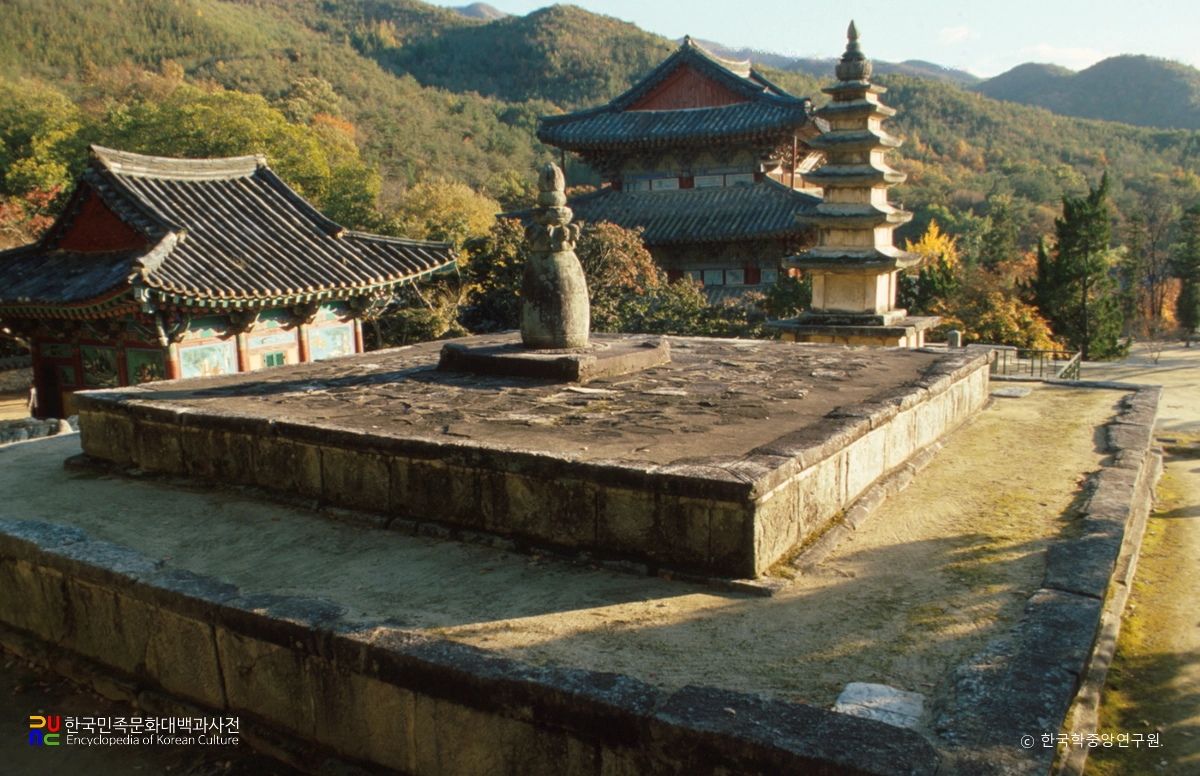 김제 금산사 금강계단 정측면