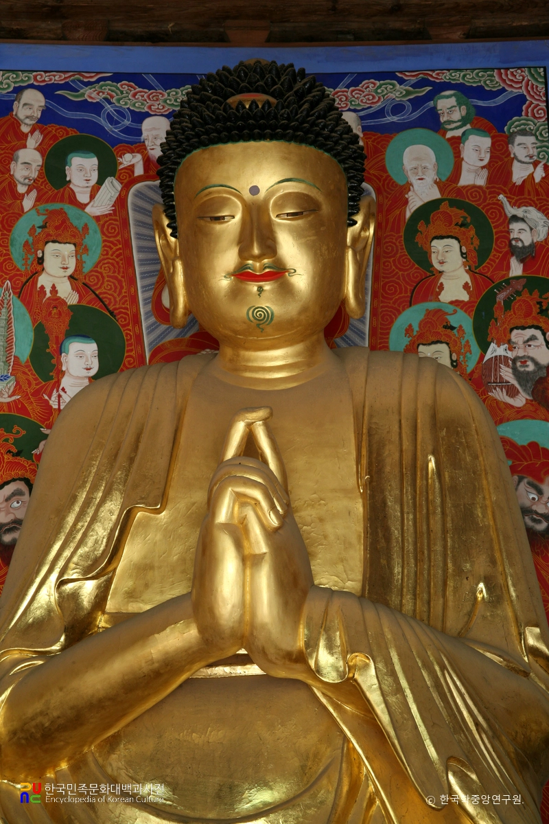 김제 귀신사 소조비로자나삼불좌상