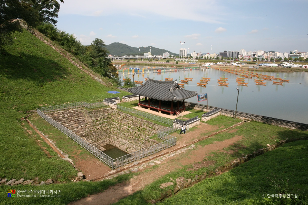 공주 공산성 연지