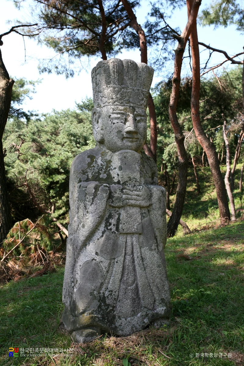 남양주 영빈묘 문인석