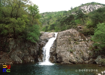 기백산 용추폭포