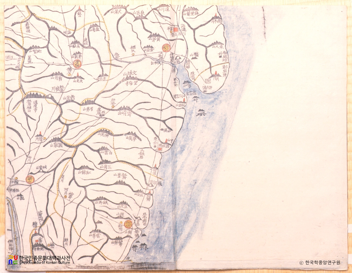 대동여지도 / 양산, 기장, 언양