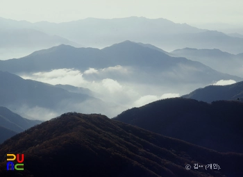 지리산 피아골 운해
