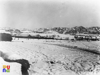 태왕릉 측면 전경