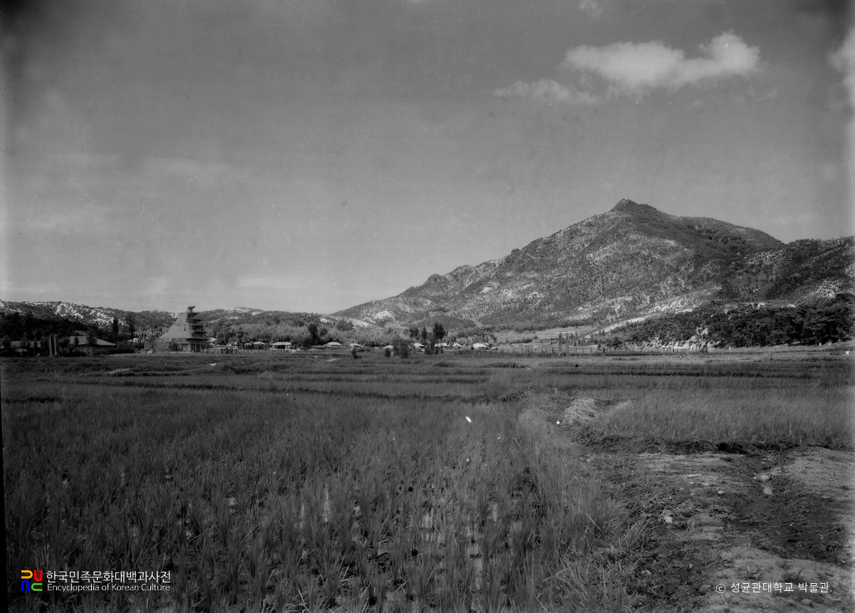 익산 미륵사지 전경