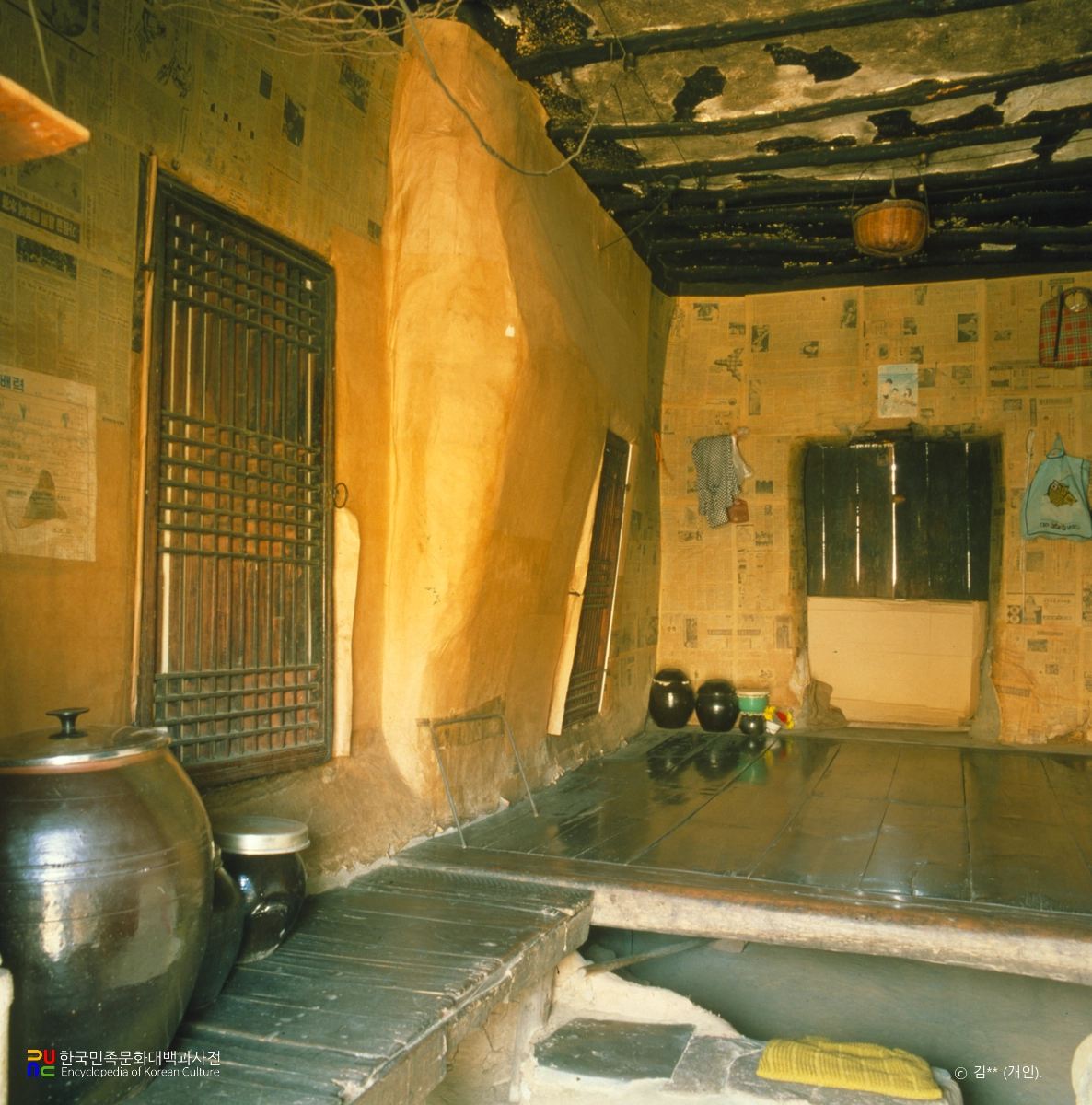 하회마을 초가 / 쪽마루