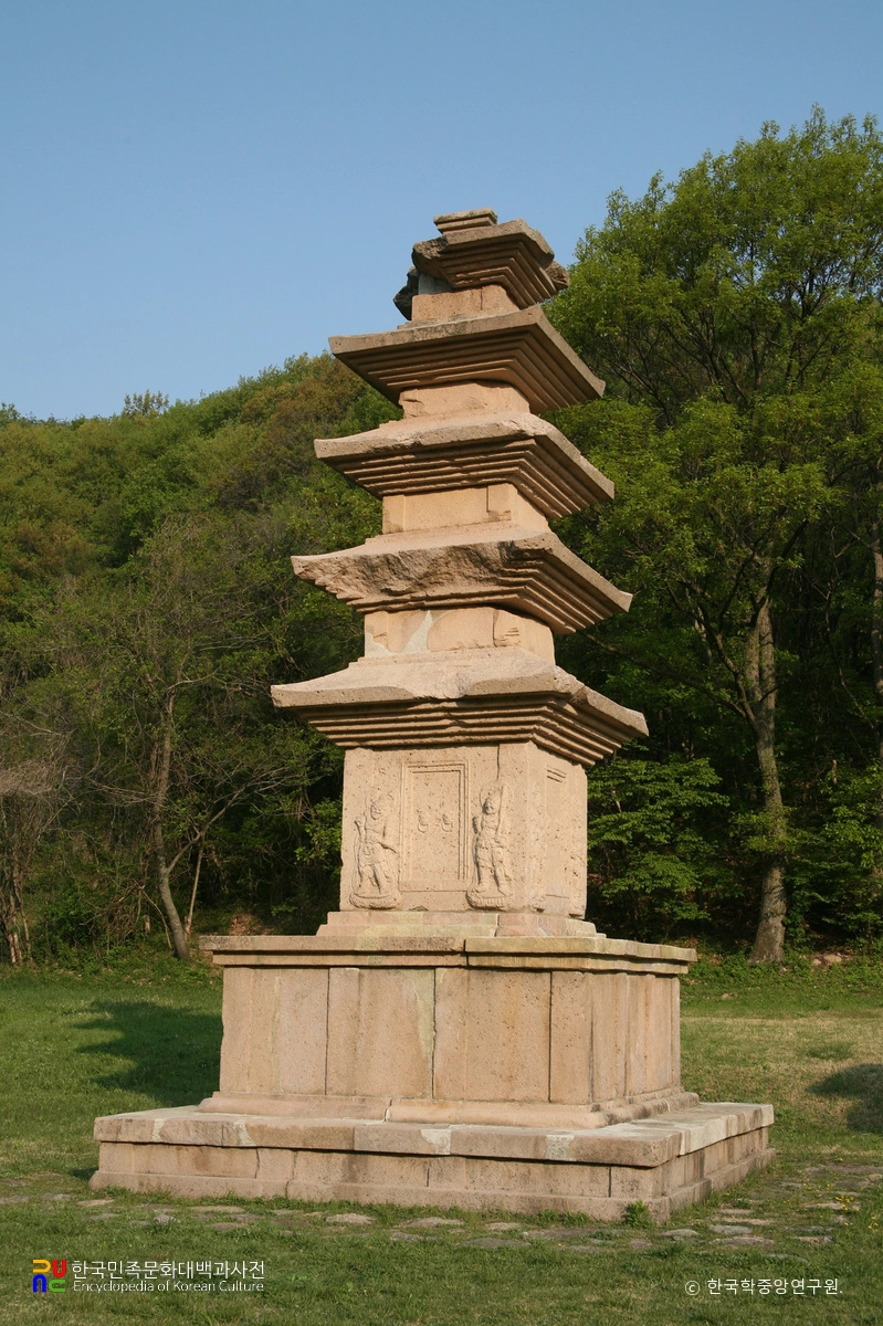 경주 장항리 서 오층석탑