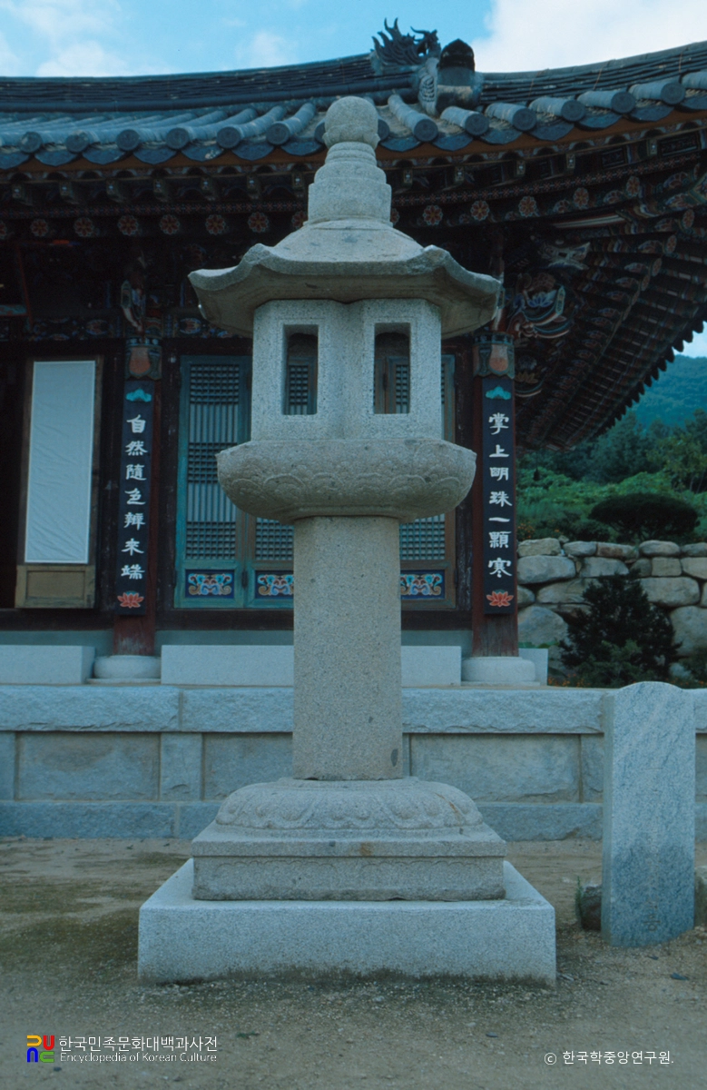 대구 부인사 일명암지 석등