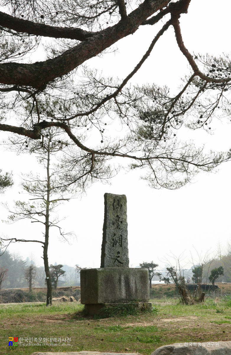 예천 선몽대 일원 전경