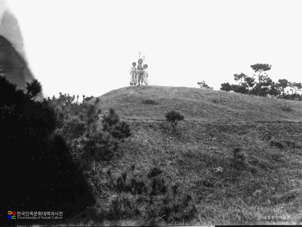 나주 반남 고분군 전경