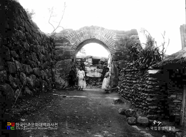 북청 북성문 전경