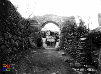 북청 북성문 전경