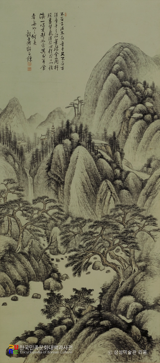 계산청하/허백련