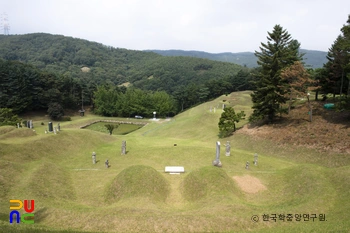 용인 오윤겸선생 묘 전경