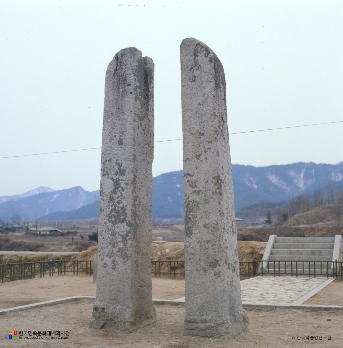 홍천 희망리 당간지주