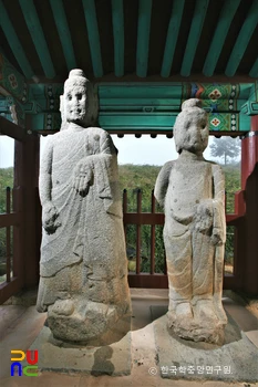 정읍 보화리 석조이불입상