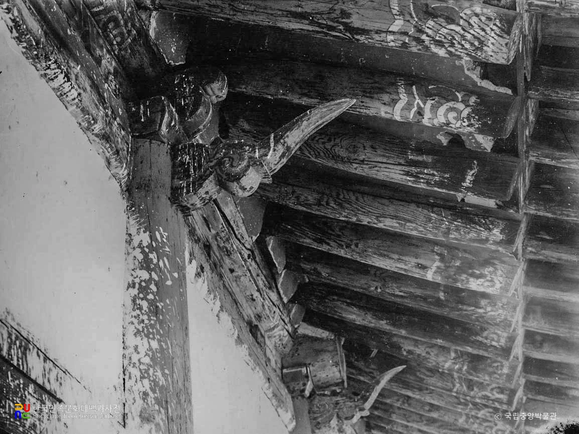 영주 소수서원 강학당 처마