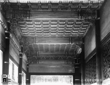서울 경복궁 경회루 천정부