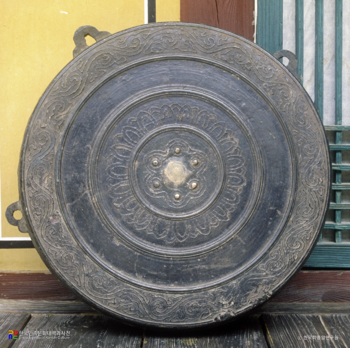 고성 옥천사 청동북