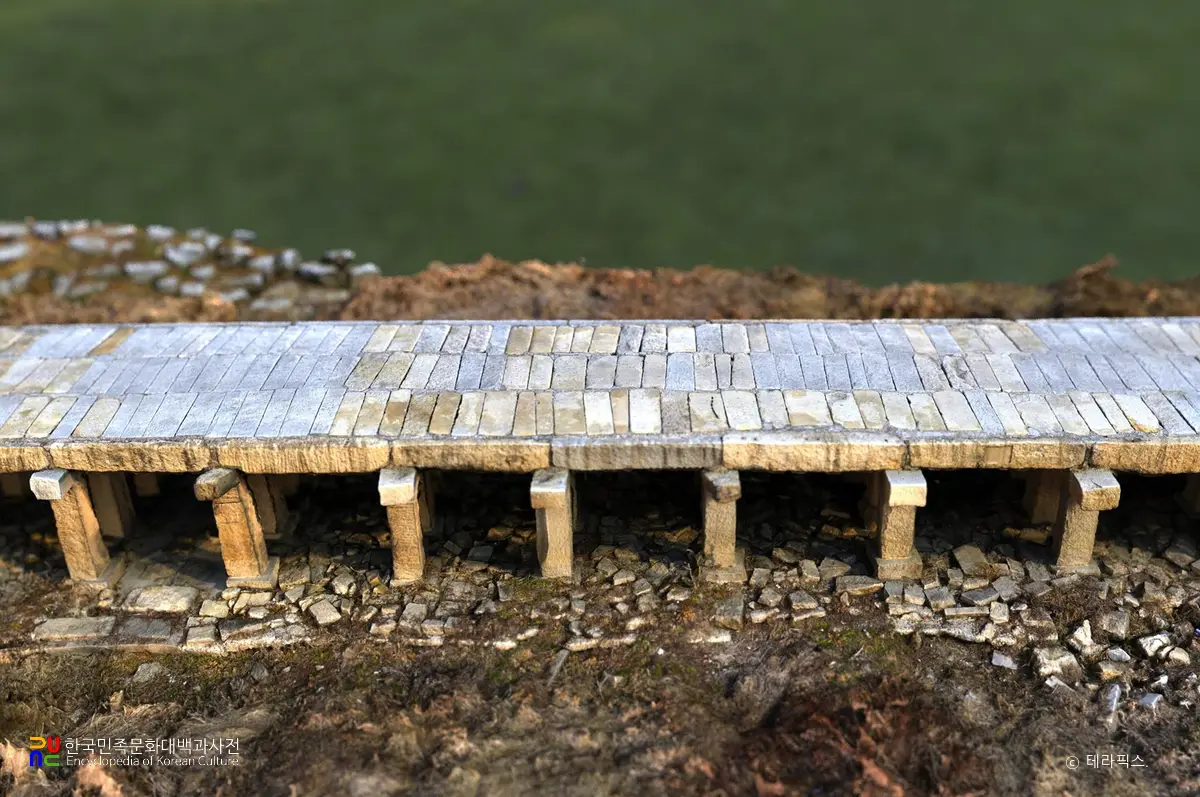 서울 살곶이 다리 측면