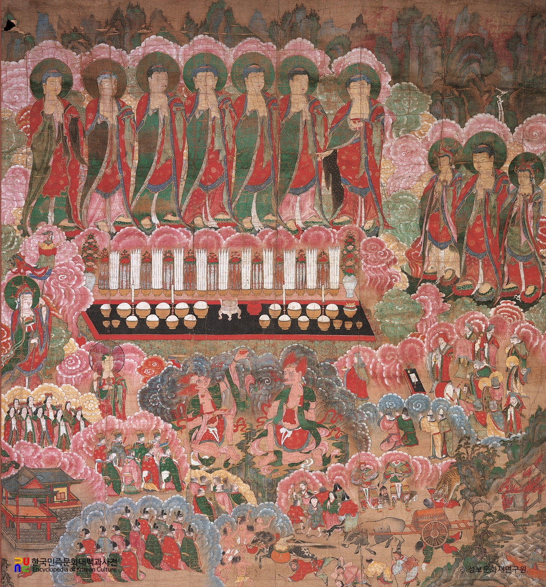 합천 해인사 감로왕도