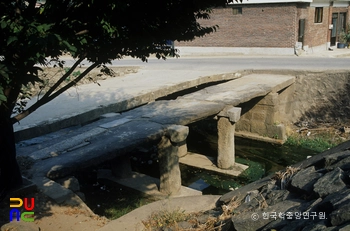 옥천 청석교 전경