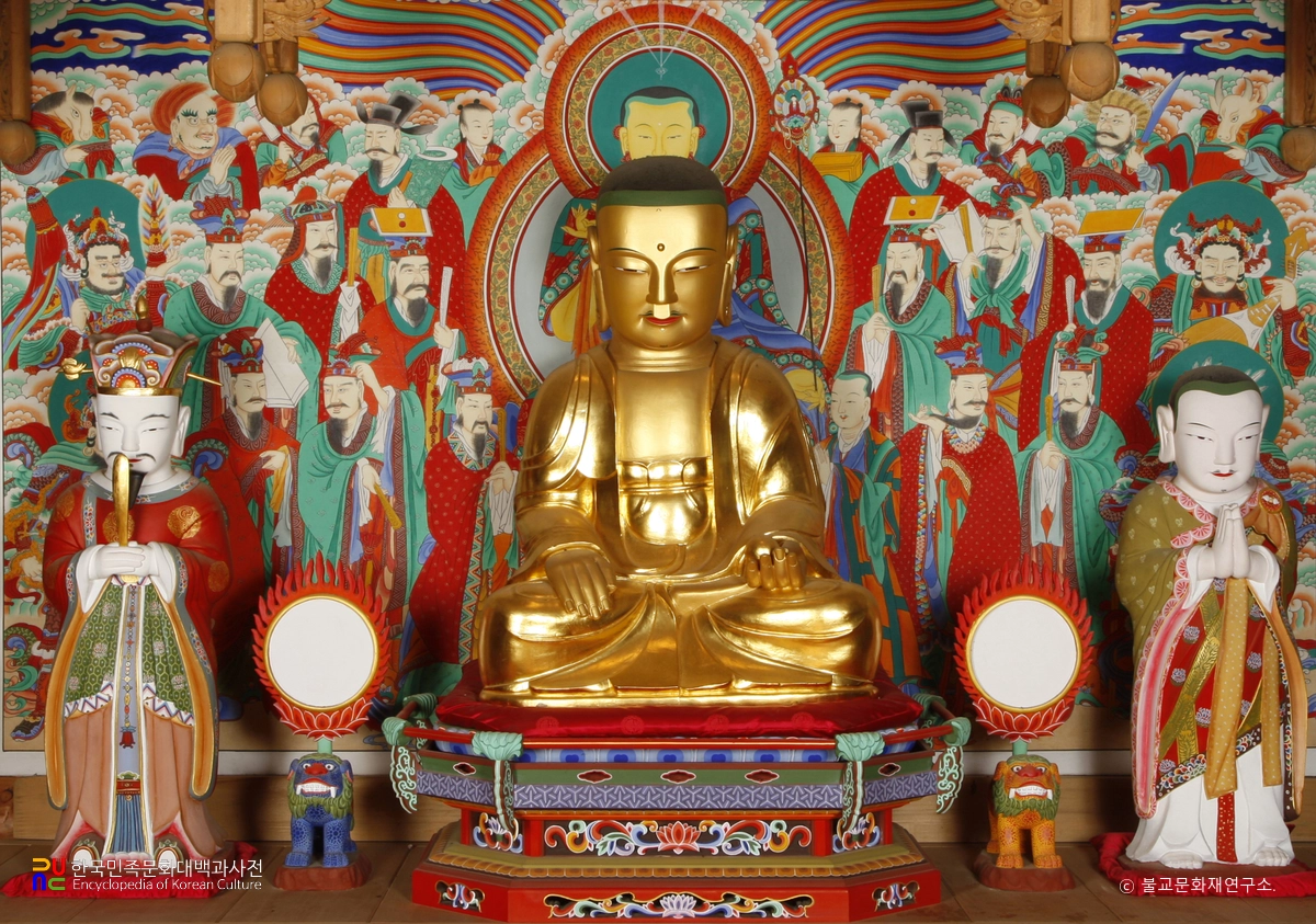 창원 성주사 석조 지장시왕상