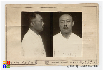 일제 주요감시대상 인물카드 안기성(安基成)_04_전면