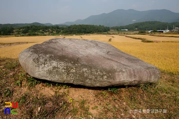 울주 은편리 지석묘군 전경