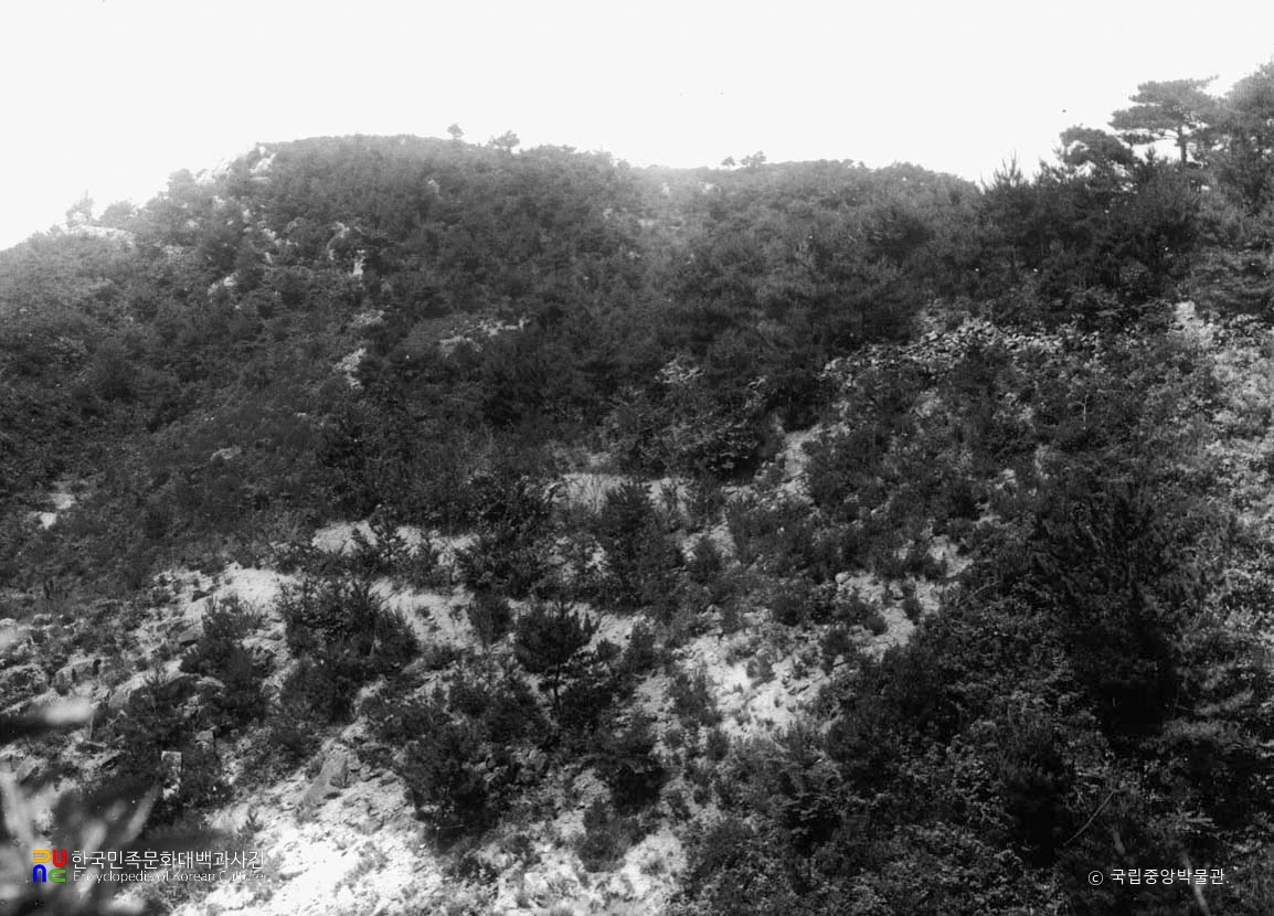 양산 신기리 산성 전경